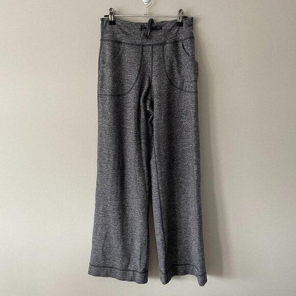 LULULEMON Still Pant Wide Leg Heathered Coal Womens 2 - Picture 7 of 7